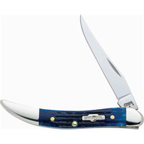 Case 02804 Small Blue Bone Texas Toothpick Pocket Knife 2.25" TS Blade