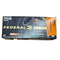 Federal Gold Medal Sierra MatchKing 223 Rem 69 Grain *FACTORY SECONDS*