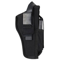 Blackhawk 40AM03BK Hip holster with mag pouch Black large auto 4.5"-5" AMBI
