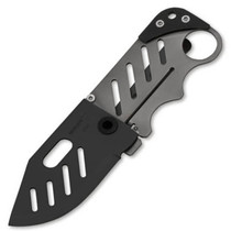 Boker Plus Credit Card Knife Black 2.25" Folding Grey