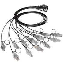 RIG'EM RIGHT 001-66-TXC 66" 6 OZ XTREME COATED CABLE DECOY ANCHORS 12 PACK