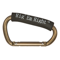Rig' Em Right Jumbo Carabiner Tan