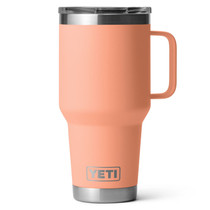 Yeti 30oz Rambler Travel Mug with Stronghold Lid Lowcountry Peach