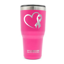 Yukon Outfitters Breast Cancer 30oz Freedom Tumbler