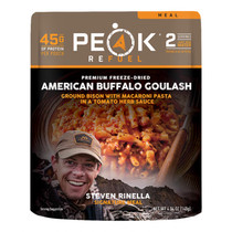 Peak Refuel Steven Rinella American Buffalo Goulash 4.94 Oz