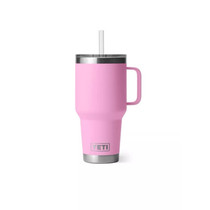 Yeti Rambler 35oz Straw Mug Power Pink