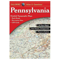 Delorme Pennsylvania Atlas & Gazetter
