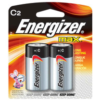 Energizer Max C Alkaline Battery 2 Pack