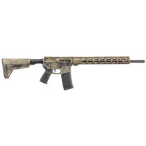 Ruger AR556 AR-15 5.56/223 18" Barrel Frazzled Camo Brown Cerakote 30rd Mag