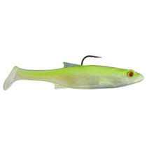Mafia Outdoors Daingerous Swimbait Loaded Shallow Runner 7" Chartreuse Blue