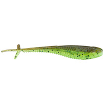 Rapala Crush City Mooch Minnow 3.5" 6Pk Green Pumpkin Chartreuse Pepper