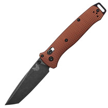 Benchmade Bailout Burnt Copper Aluminum 3.28" Folding  BK Tanto Blade
