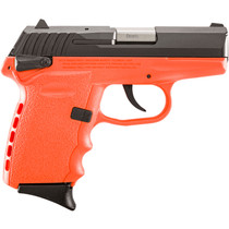 SCCY CPX-1 Pistol 9mm 3.1" 10rd Manual Safety Orange Frame Black Slide