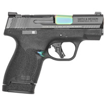 Smith And Wesson M&P 9 Shield Plus Thumb Saftey Turquoise PVD 9mm 3.1" Barrel 10,13 Round Magazine's