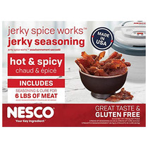NESCO Jerky Spice Works Hot and Spicy Jerky Seasoning