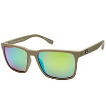 Strike King S11 Rogue Polarized Flat Dark Earth - Revo Green Mirror/Amber Lens Sunglasses