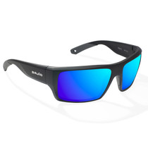 Bajio Nato Sunglasses Matte Black frame / blue Glass Lens
