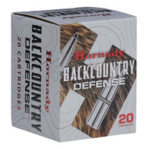 Hornady Backcountry Defense 500 S&W Magnum 500 Grain DGH Protected Jacketed Hollow Point 20 Rounds
