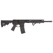 LWRC DI AR-15 5.56 16" Spiral-Fluted Barrel NiCorr Treated LWRC Compact StocK 30 Rd Mag
