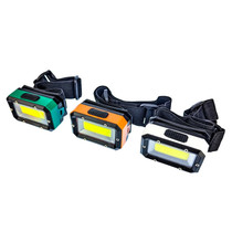 Sona Enterprises 3-Pack 300 Lumens Headlamp Set Green Orange White