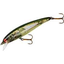 Bomber B14 Long A 3 1/2 inch Suspending Jerkbait Silver Flash Green Back
