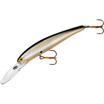 Bomber Deep Long A Minnow 25A Jerkbait/Trolling Hard Minnow Pearl Black Back Orange Belly
