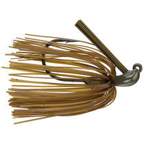 Queen Tackle Tungsten Flipping Jig 1/2 Oz Gator Green