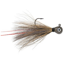 Bucktail Jig 1/32 Smoke 2pk