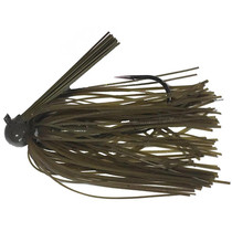 Queen Tackle Tungsten Football Jig 1/2 Oz Gator Green