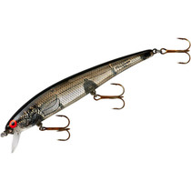 Bomber B15 Long A 4 1/2 inch Suspending Jerkbait Silver Flash Black Back