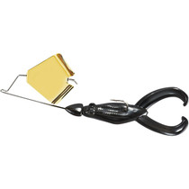 War Eagle Buzztoad Skirtless Frog Buzzbait 1/2 oz Black/Gold Blade