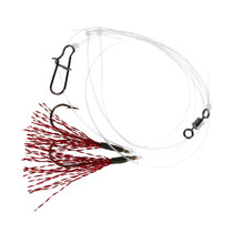 Fishing Addiction Gear Perch Fly Rig 1 Red Hot