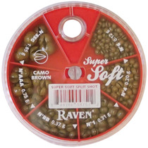 Raven Super Soft Split Shot Dispenser Camo Brown