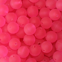 TroutBeads Cerise Egg 8 mm