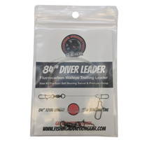 Fishing Addiction Walleye Trolling Diver Leaders 84"