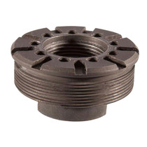 SilencerCo AC2439 Hybrid Direct Thread Mount 11/16x24 tpi Black Steel