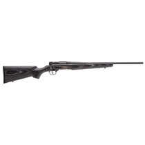Savage Arms 96971 B.MAG Sporter Full Size 17 WSM 8+1 22" Matte Black Sporter Barrel, Matte Black Drilled & Tapped Carbon Steel Receiver, Gray Fixed Laminate Stock, Right Hand