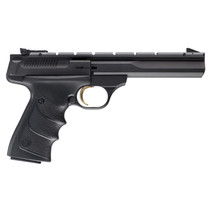 Browning 051421490 Buck Mark Contour *CA Compliant 22 LR 10+1 5.50" Black Contoured Barrel, Matte Blued Aluminum Frame & Receiver w/Rail, Black Overmolded Grip, Right Hand