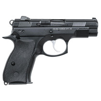 CZ-USA 01194 75 D PCR Compact Frame 9mm Luger 10+1 3.75" Black Steel Barrel, Black Steel Serrated Slide, Black Polycoat Aluminum Frame w/Beavertail, Black Rubber Grip, Right Hand