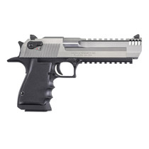 Magnum Research DE44ASIMB Desert Eagle Mark XIX L6 44 Rem Mag 6" 8+1 Black Hardcoat Anodized Aluminum Frame Stainless Steel Slide Black Polymer Grip