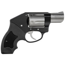 Charter Arms 53911 Off Duty Compact 38 Special, 5 Shot 2" Matte Stainless Steel Barrel & Cylinder, Black Aluminum Frame w/Black Finger Grooved Rubber Grip