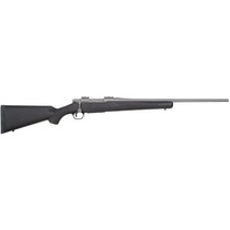 Mossberg 28007 Patriot Full Size 308 Win 5+1 22" Stainless Cerakote Fluted Barrel, Stainless Cerakote Receiver Drilled & Tapped, Black Fixed Synthetic Stock, Right Hand