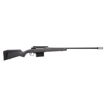 Savage Arms 57037 110 Long Range Hunter 338 Lapua Mag 5+1 26", Matte Black Metal, Gray Fixed AccuStock with AccuFit