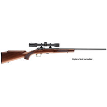Browning 025176204 T-Bolt Target/Varmint 22 WMR 10+1 22" Heavy Target Barrel, Polished Blued Steel Receiver, Satin Black Walnut Stock With Monte Carlo Comb, Optics Ready, Scope NOT Included