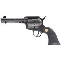 Chiappa Firearms CF340155 SAA 1873 Medium Frame 22 LR 10 Shot, 4.75" Blued Steel Barrel, Blued Steel Frame, Blued Cylinder, Black Plastic Grip, Exposed Hammer