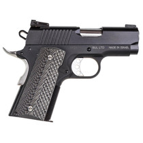 Magnum Research DE1911U 1911U 45 ACP 6+1, 3" Black Steel Bull Barrel, Matte Black Serrated Carbon Steel Slide, Black Anodized Aluminum Frame w/Beavertail, Black/Gray G10 Grip, Grip Safety, Right Hand