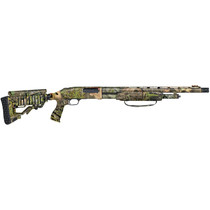 Mossberg 53265 500 Tactical 12 Gauge 5+1 3" 20" Vent Rib Barrel, Dual Extractors, Overall Mossy Oak Obsession, Synthetic 6 Position Stock w/Shell Holder, Includes X-Factor Ported Choke