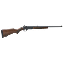 Henry H015357 Single Shot 38 Special or 357 Mag Caliber with 1rd Capacity, 22" Barrel, Overall Blued Finish & American Walnut Stock, Right Hand (Full Size)