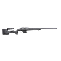 Bergara Rifles BPR2065MCHB Premier HMR Pro 6.5 Creedmoor 5+1 24" Heavy/Threaded Barrel, Tactical Gray Cerakote, Black with Gray Fleck Stock