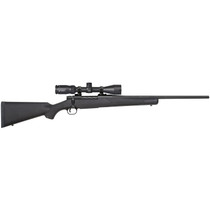 Mossberg 28052 Patriot 22-250 Rem Caliber with 5+1 Capacity, 22" Fluted Barrel, Matte Blued Metal Finish & Black Synthetic Stock Right Hand (Full Size) Includes Vortex Crossfire II 3-9x40mm Scope